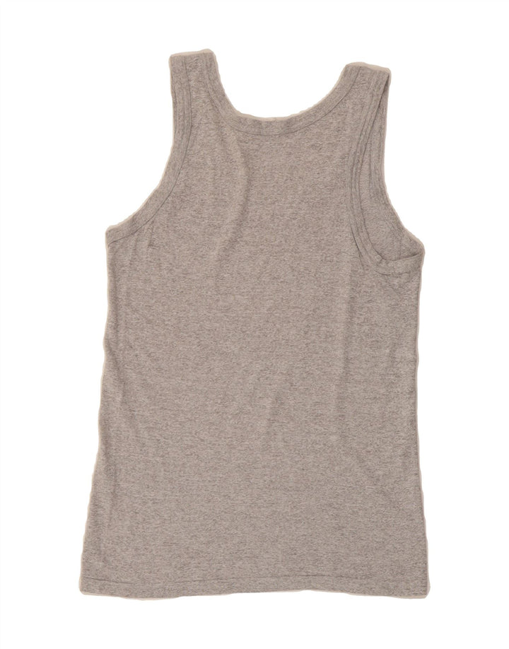 CHAMPION Mens Vest Top Small Grey Cotton Vintage Champion and Second-Hand Champion from Messina Hembry 