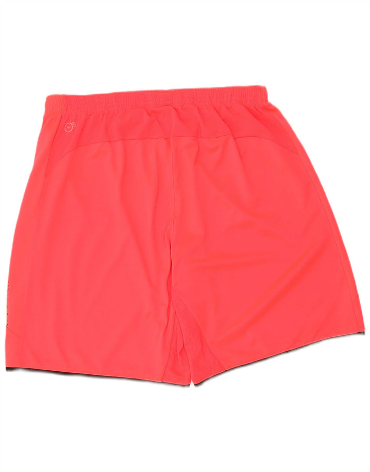 Pantaloncini sportivi da uomo Puma XL Poliestere maculato rosso