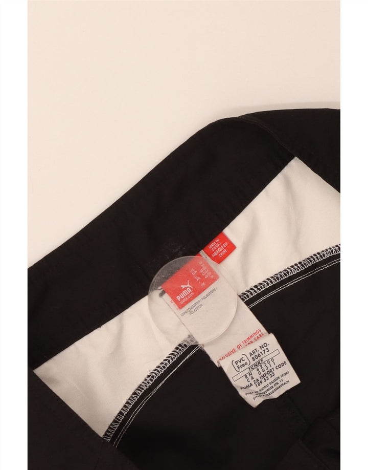 Pantaloncini da bagno grafici da uomo Puma Medium Black Colourblock in poliestere