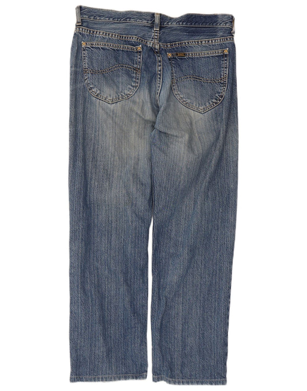 Jeans dritti da uomo Lee Seattle W34 L27 cotone blu