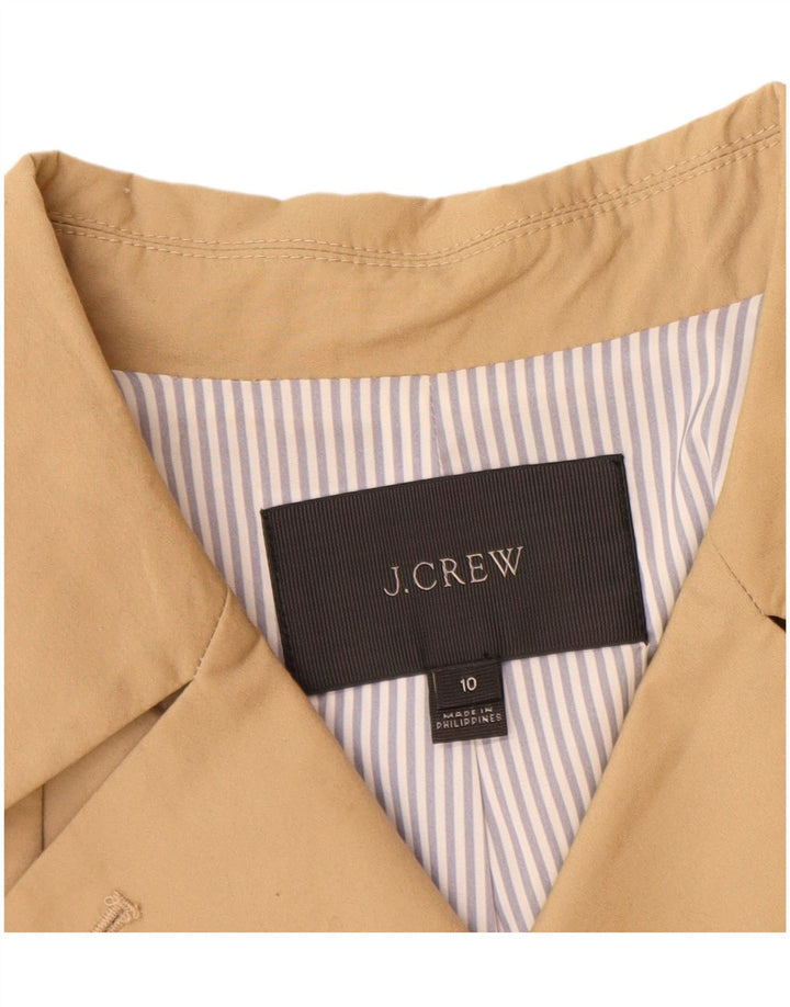 Caban da donna J. Crew US 10 grande cotone beige
