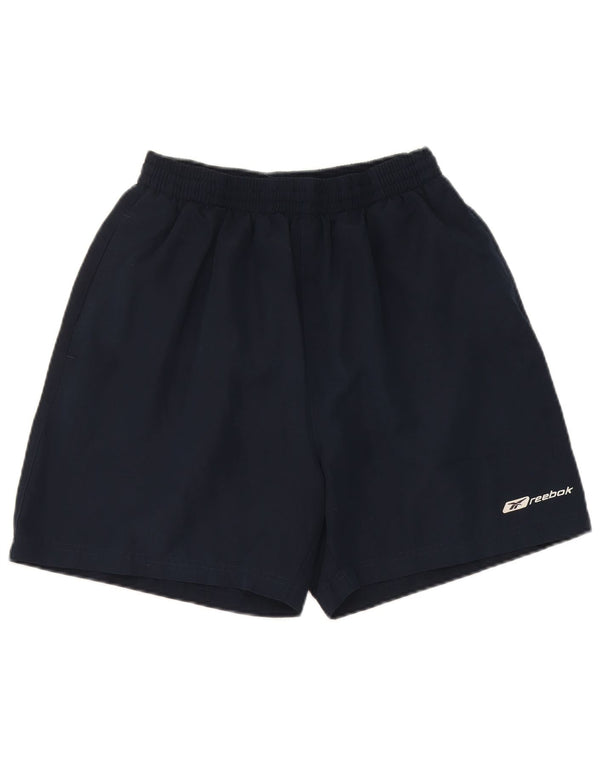 Pantaloncini sportivi Reebok da uomo medio blu navy