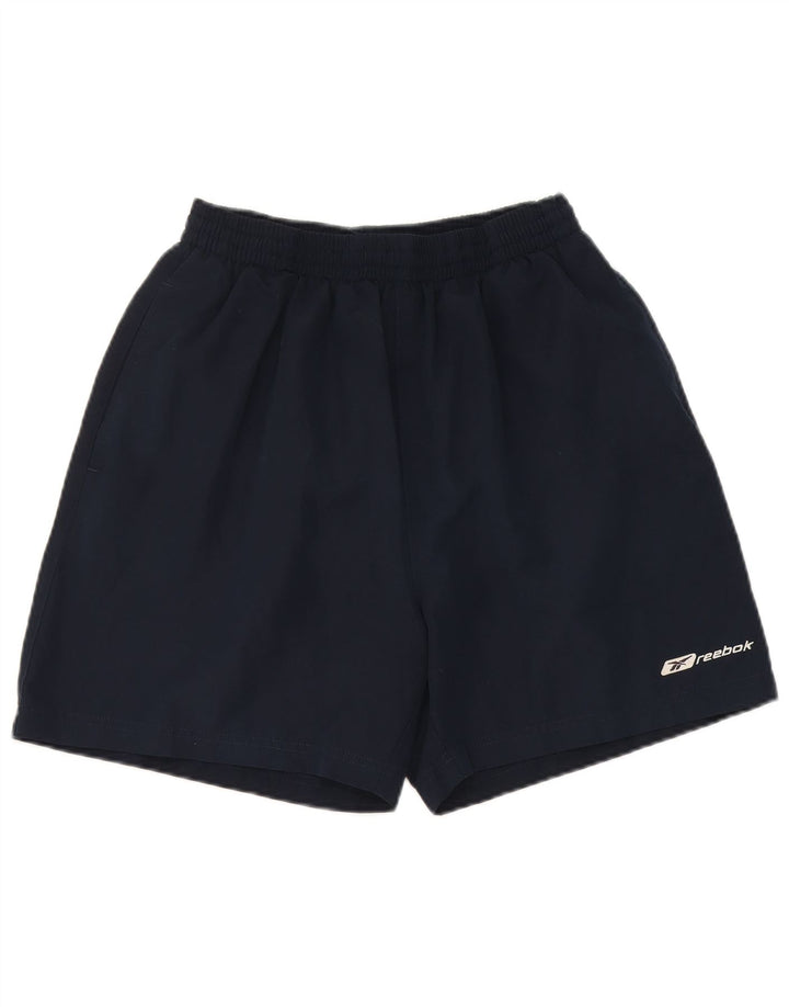 Pantaloncini sportivi Reebok da uomo medio blu navy