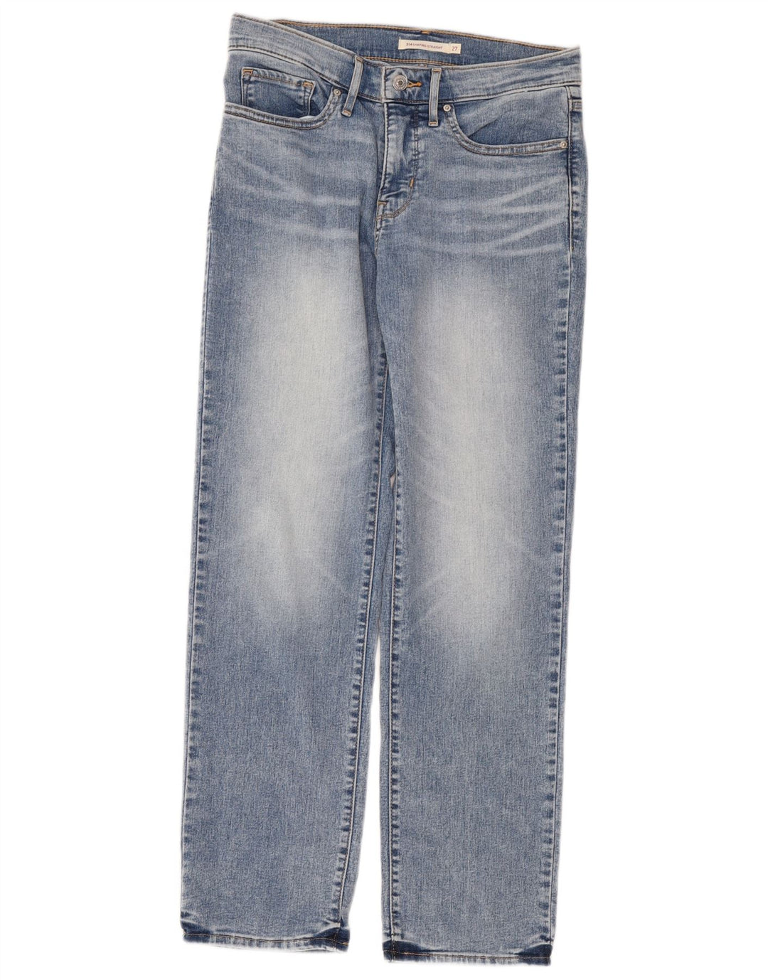 Jeans dritti modellanti da donna Levi's 314 W27 L30 cotone blu