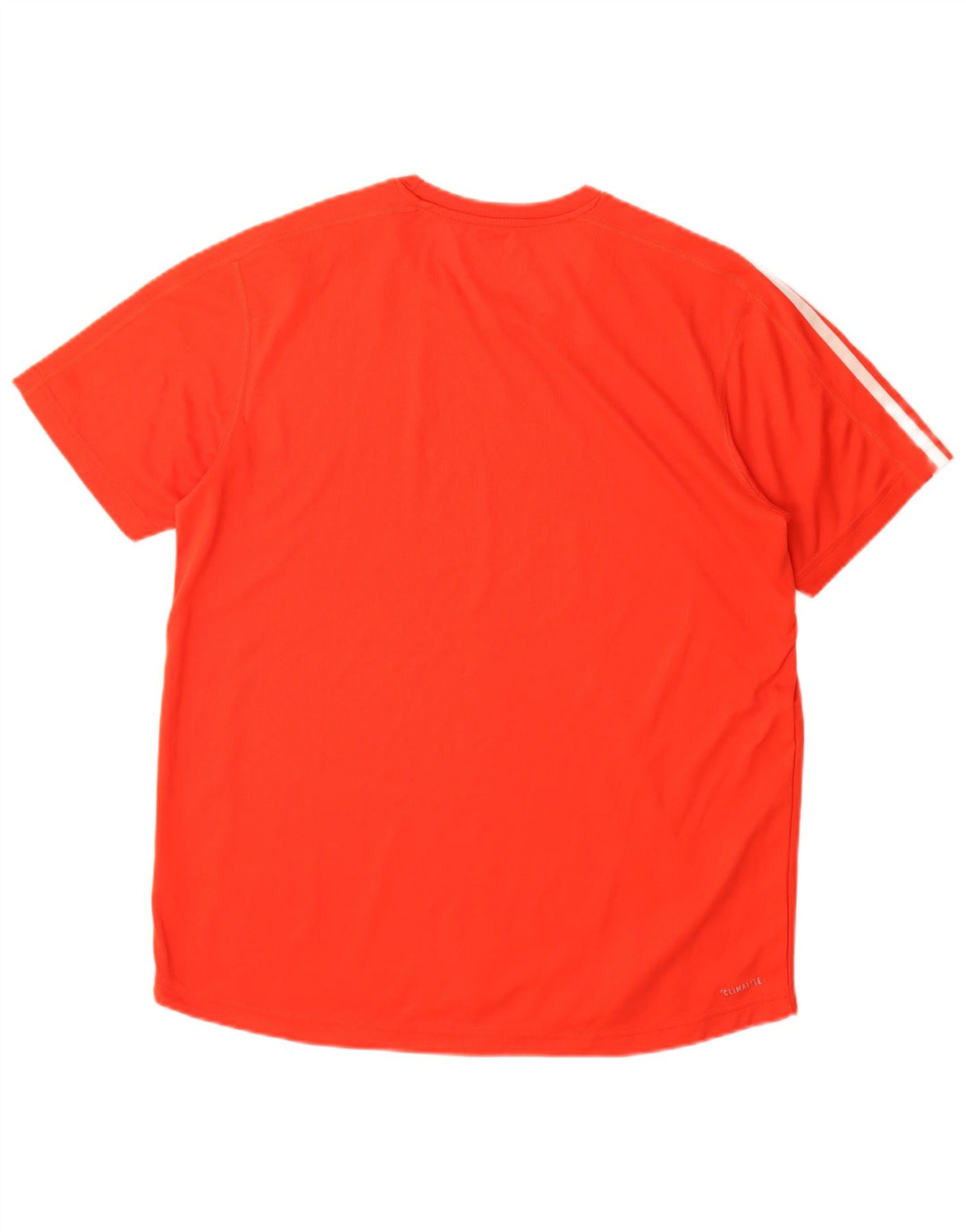 T-shirt ADIDAS da uomo Climalite Top grande rosso in poliestere