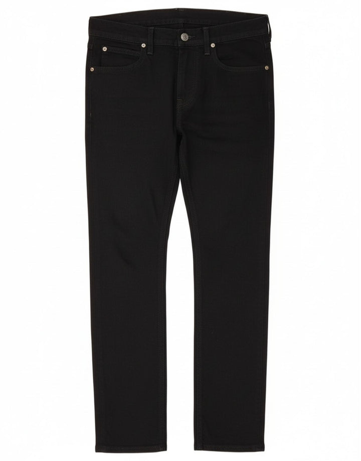 Jeans Lee Luke Slim da uomo W30 L30 in cotone nero