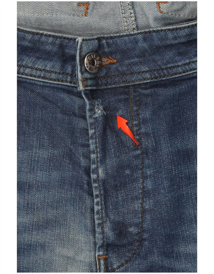 DIESEL Jeans da uomo Belther regolari slim affusolati W40 L32 cotone blu