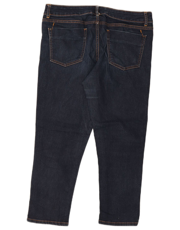 Jeans skinny cropped da donna Mossimo US 8 Medium W32 L25 Cotone blu navy