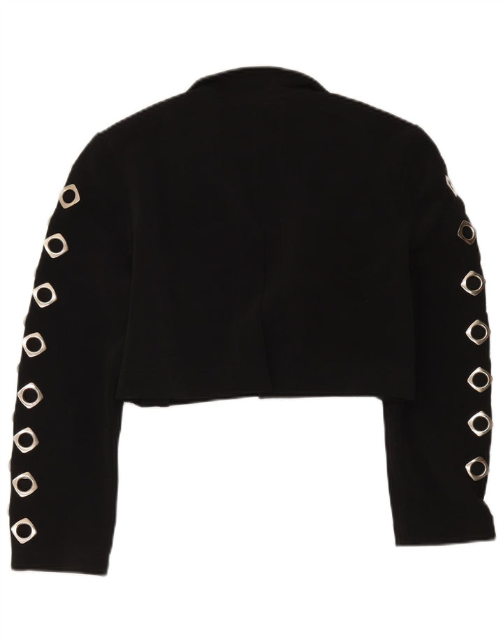 Giacca Bolero da donna Tadashi UK 12 media nera