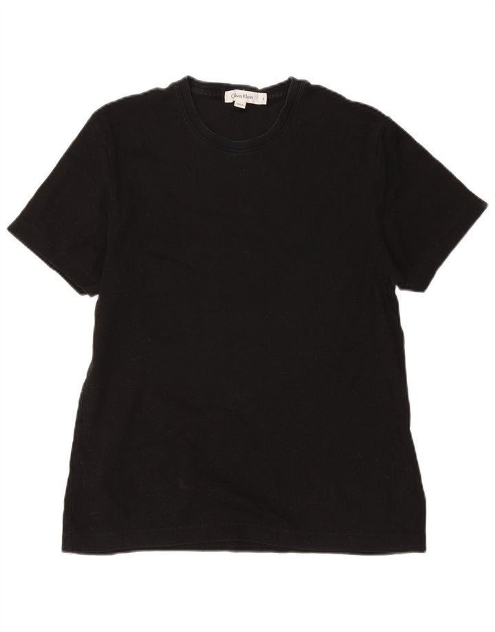T-shirt da uomo Calvin Klein Top piccola in cotone nero