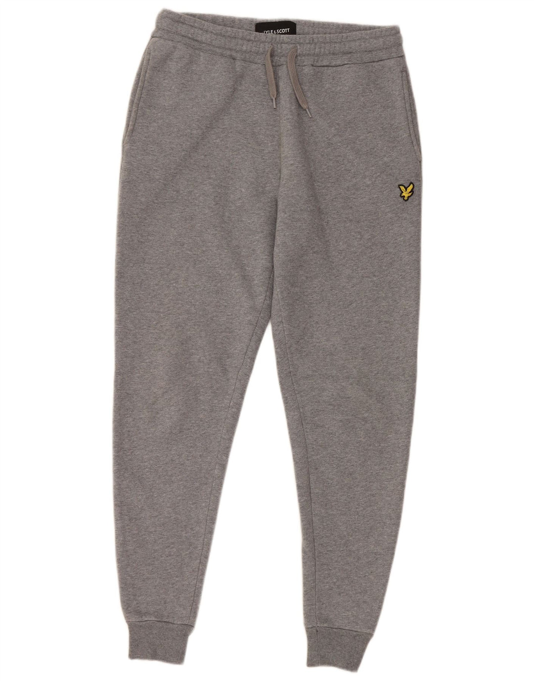Pantaloni da tuta da uomo LYLE & SCOTT Joggers piccoli in cotone grigio