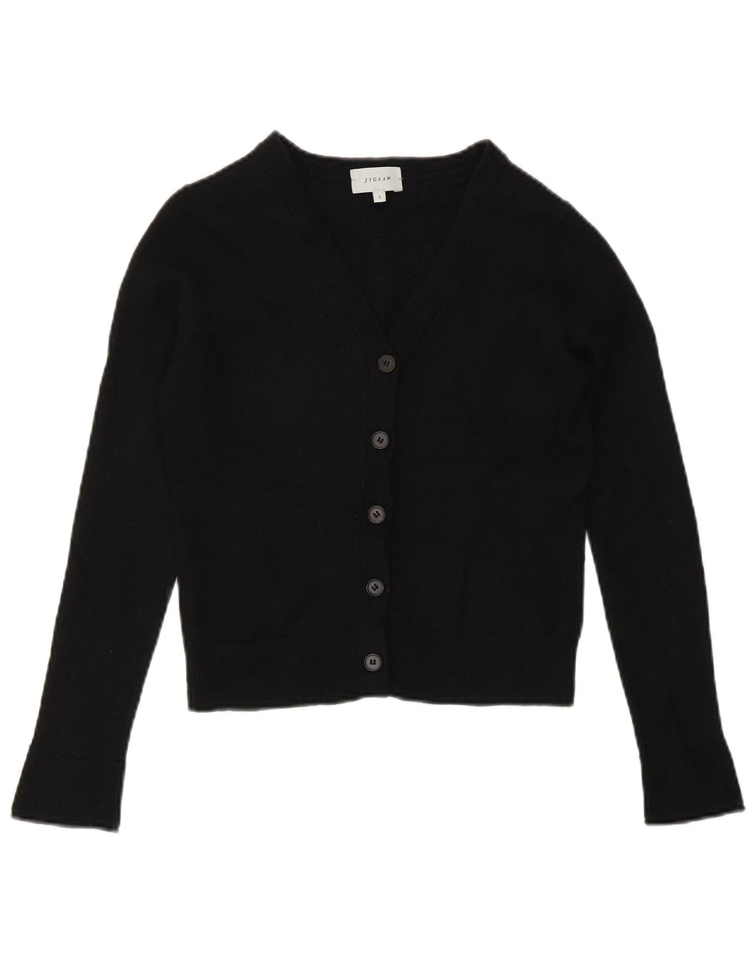 Maglione Bolero da donna Jigsaw UK 10 piccolo in lana nera