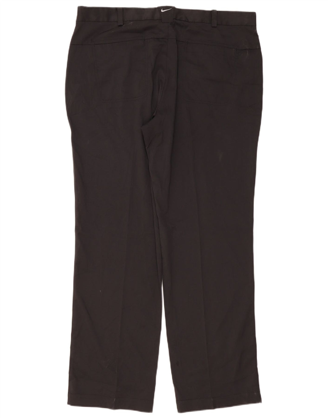 Pantaloni casual dritti Nike da uomo Dri Fit W38 L32 poliestere nero