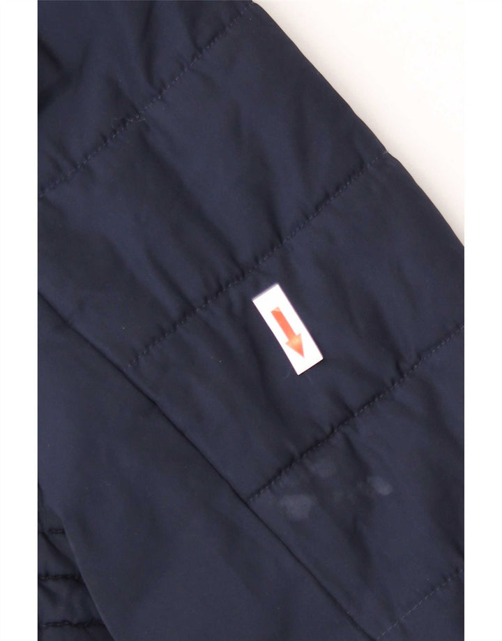 Giacca imbottita da donna Marks & Spencer UK 16 grande poliestere blu navy