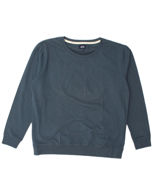 Felpa da donna Avirex Jumper UK 18 XL Cotone blu