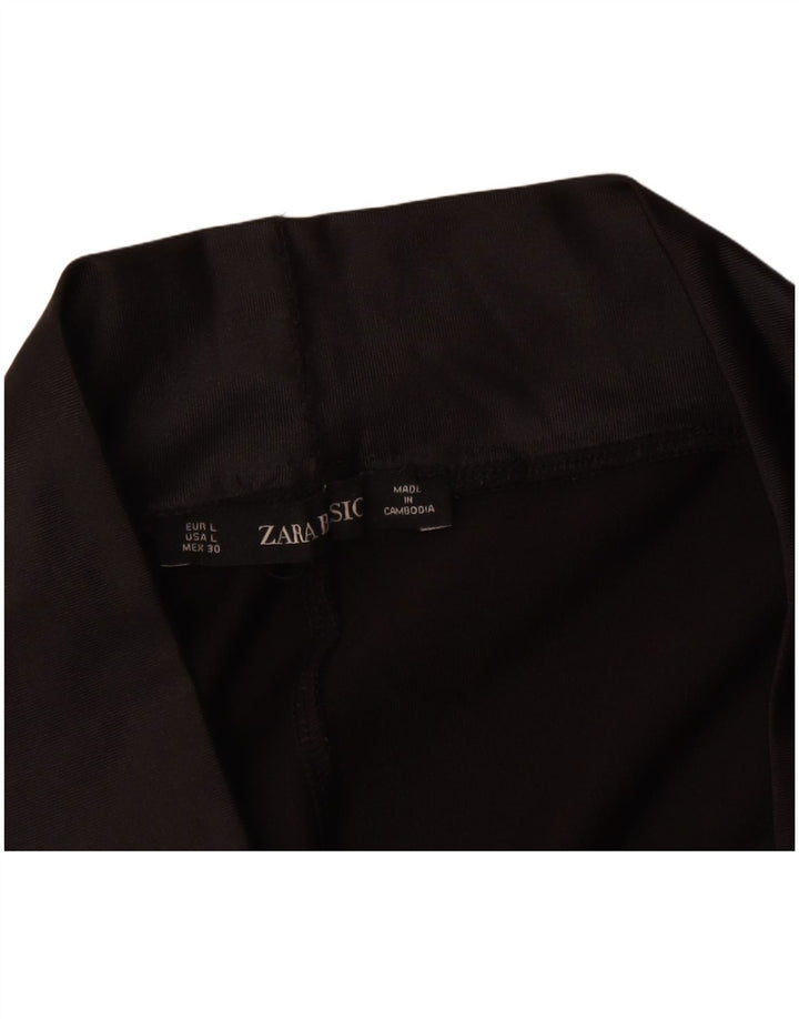 Leggings Zara da donna UK 14 grandi neri