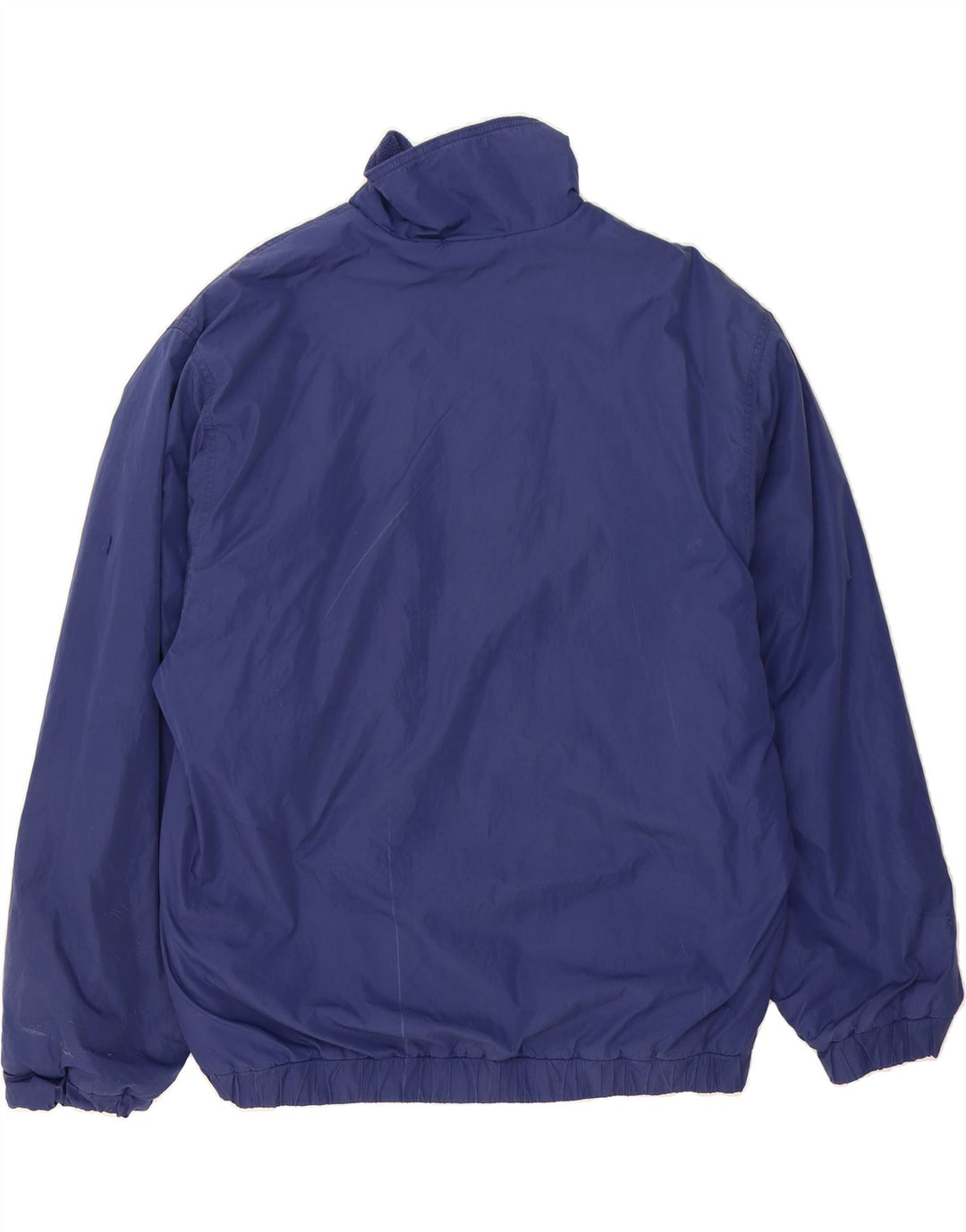 ADIDAS Mens Bomber Jacket UK 42/44 Large Blue Polyester Vintage Adidas and Second-Hand Adidas from Messina Hembry 