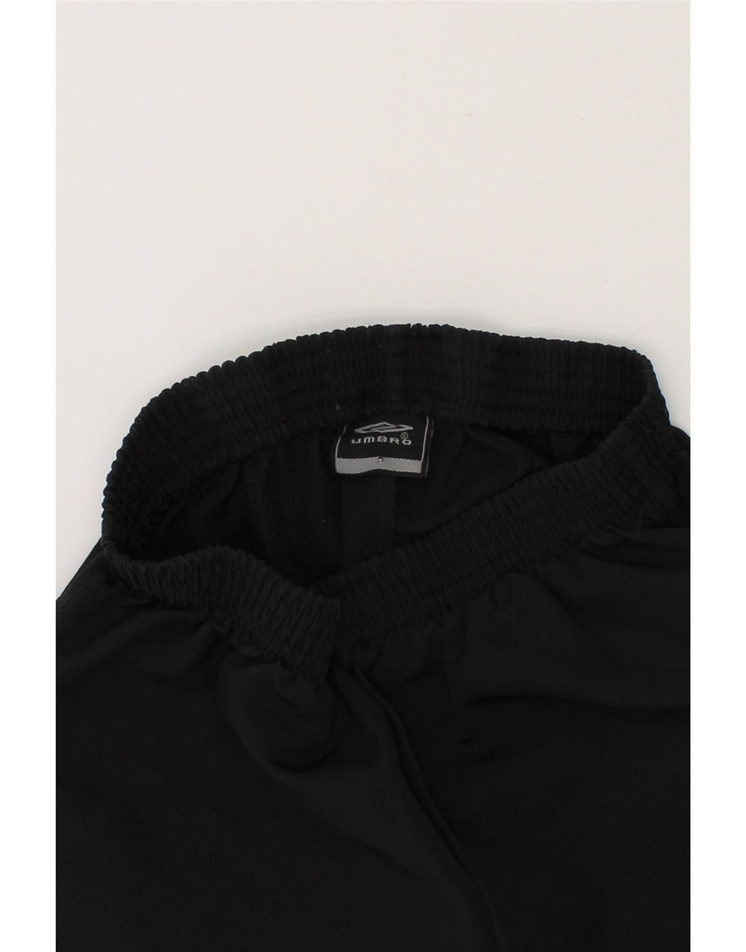 UMBRO Boys Sport Shorts 4-5 Years Black Colourblock Polyester Vintage Umbro and Second-Hand Umbro from Messina Hembry 