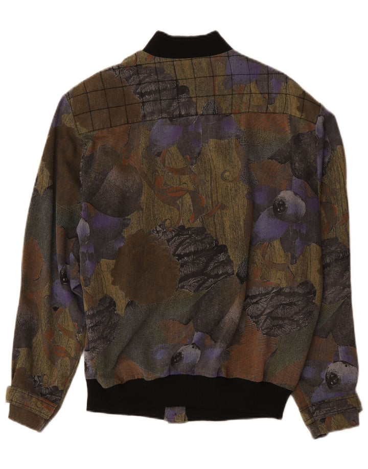Giubbotto Bomber Donna Mario Pucci Cecconi IT 44 Medio Multicolore Floreale