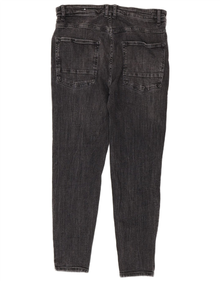 Jeans slim da uomo Zara EU 44 Large W34 L28 Grigio