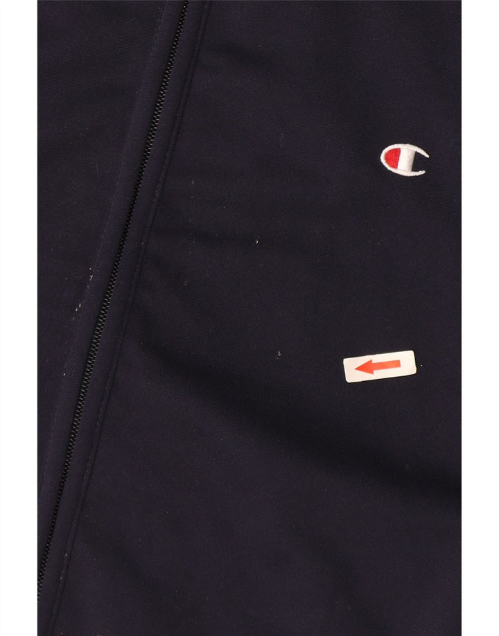 Giacca da tuta da uomo vestibilità ampia Champion piccola in poliestere blu navy