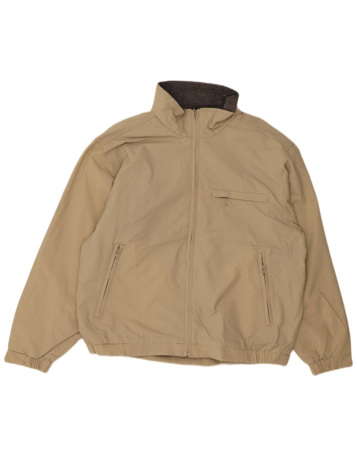 Giacca a vento da uomo EDDIE BAUER UK 38 Poliestere beige medio