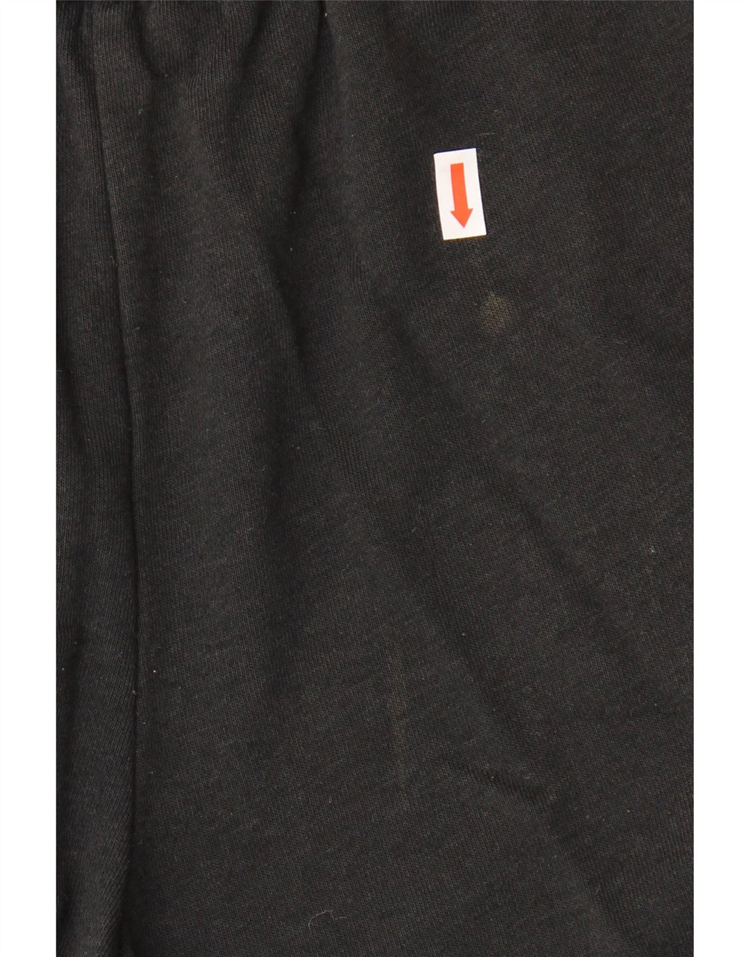 Pantaloncini sportivi da uomo Adidas grandi in cotone nero