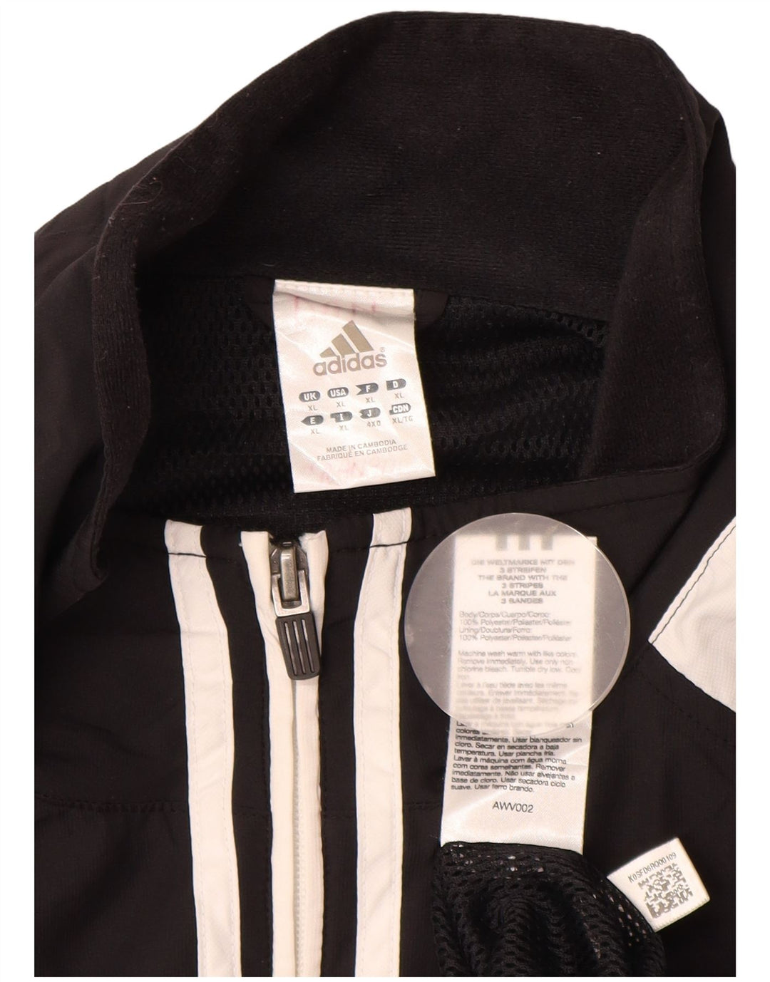 Giacca da tuta ADIDAS Albuquerque United FC da uomo XL nera