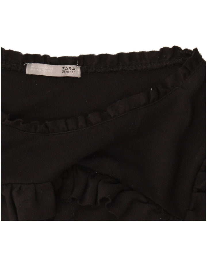 Abito maglione Zara da donna UK 10 piccolo nero