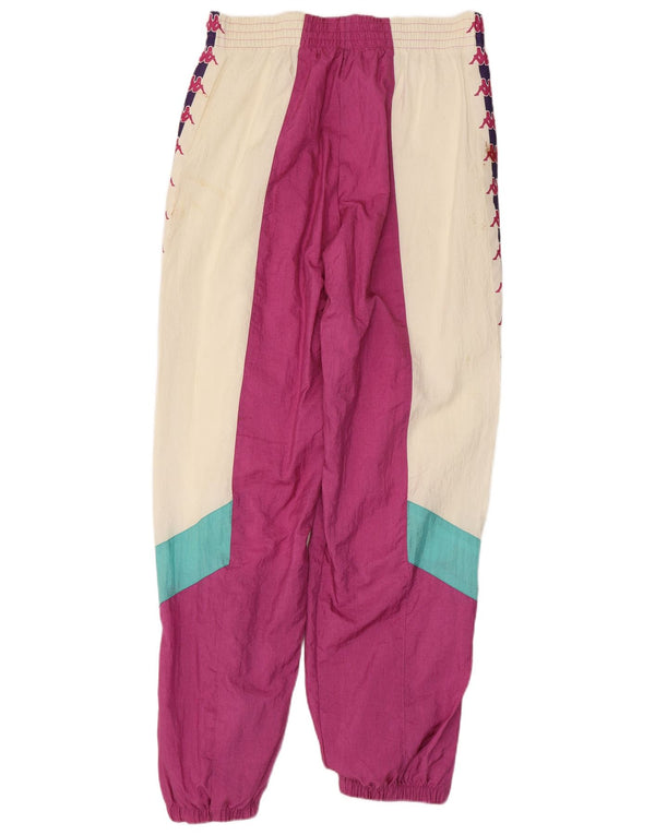 Pantaloni da tuta con grafica da uomo KAPPA Joggers Large Pink Colourblock