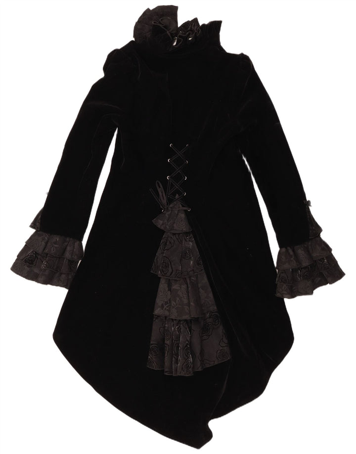 Giacca da donna con frac e blazer UK 18 XL Poliestere nero con motivo cachemire