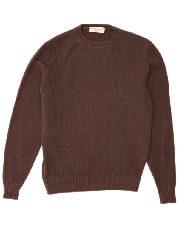 Maglione Maglione Girocollo Uomo Filippo De Laurentiis IT 50 Marrone Medio
