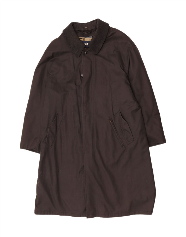 Cappotto Bugatti Uomo IT 54 2XL Cotone Nero