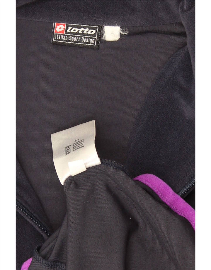 Giacca da tuta oversize da donna Lotto UK 10 piccola poliestere viola