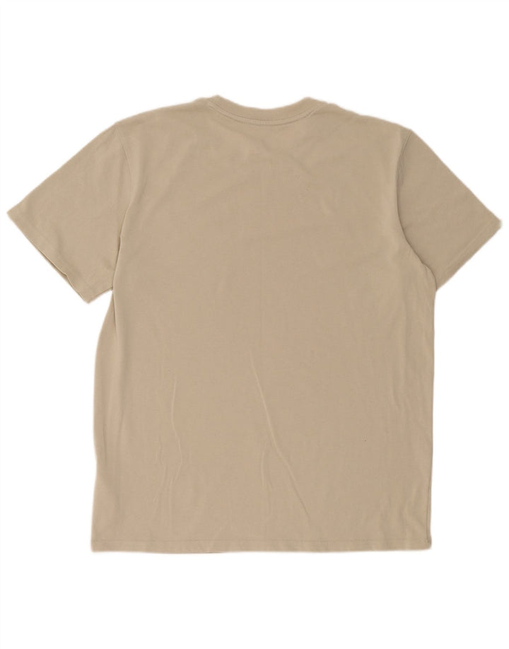 T-shirt da uomo Under Armour Top grande in cotone beige