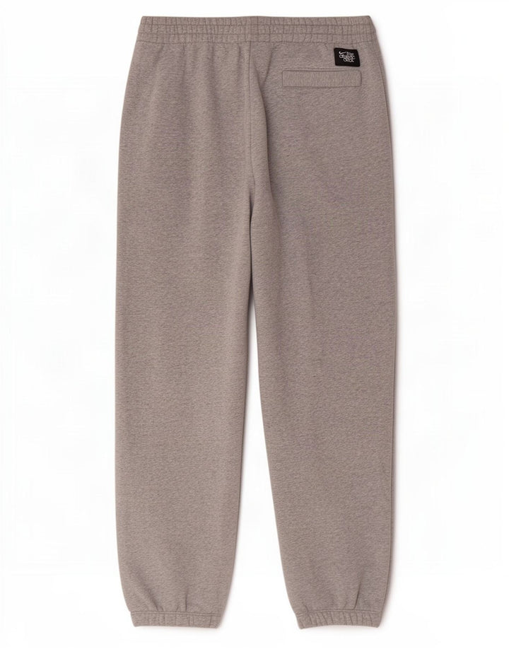 Pantaloni da tuta con grafica Nike da uomo, pantaloni da jogging, cotone grigio medio