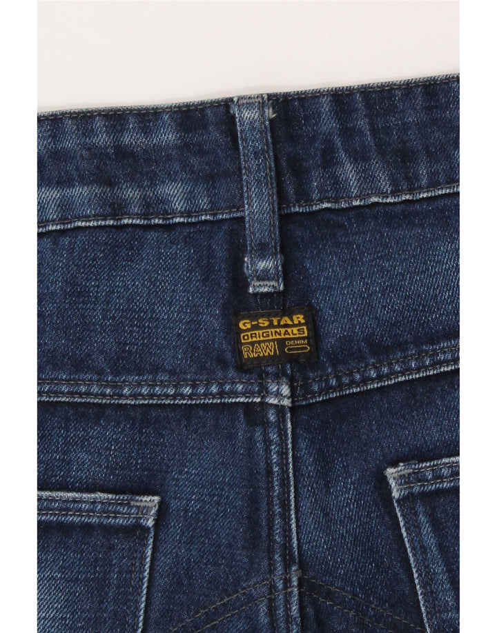 Jeans slim invecchiati da uomo G-Star W32 L30 blu navy