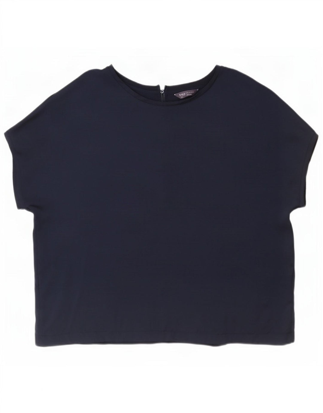 Camicetta oversize da donna Marks & Spencer Top UK 20 2XL Blu navy