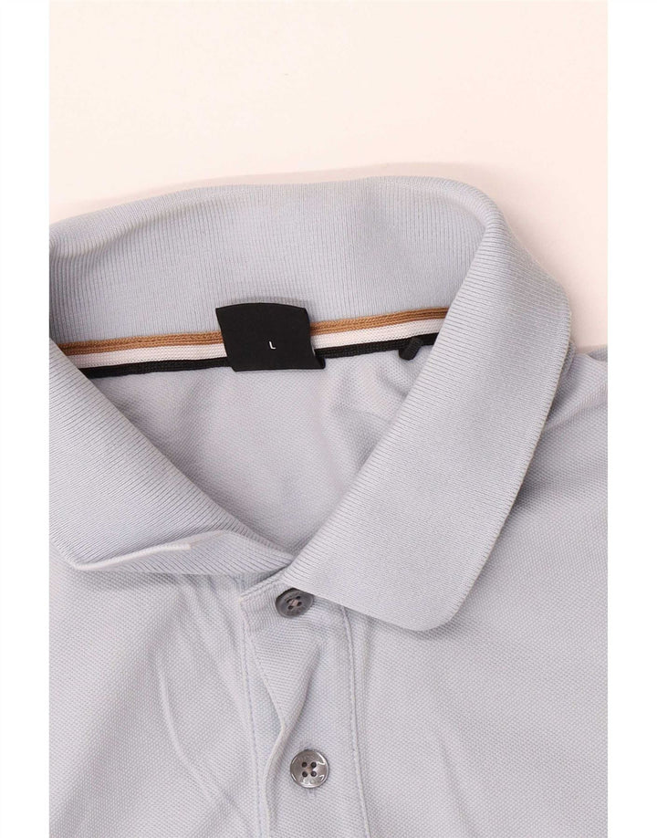 Polo da uomo Hugo Boss grande blu