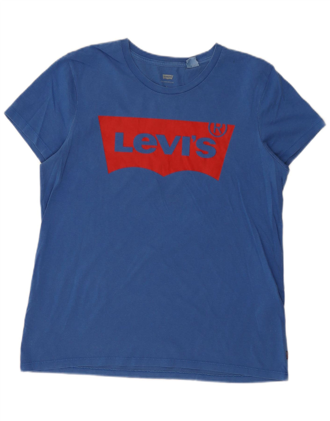 T-shirt grafica da donna LEVI'S Top UK 16 grande blu