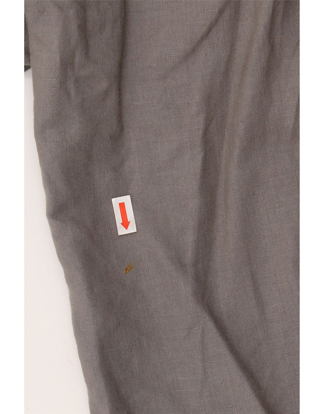GAS Mens Shirt Large Grey Linen Vintage Gas and Second-Hand Gas from Messina Hembry 