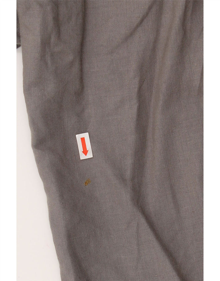 GAS Mens Shirt Large Grey Linen Vintage Gas and Second-Hand Gas from Messina Hembry 