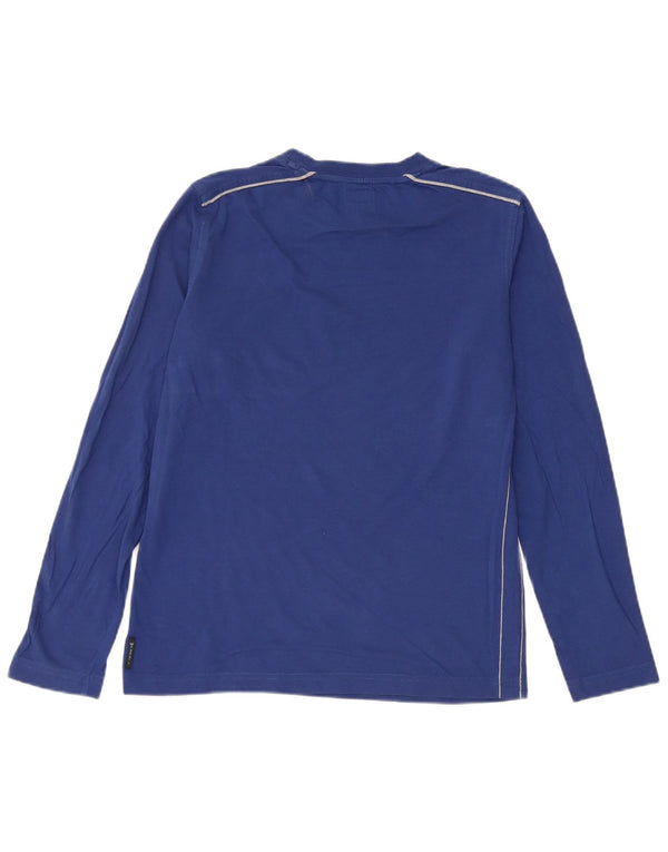 Maglia Armani Junior Bambino Manica Lunga 13-14 Anni Blu