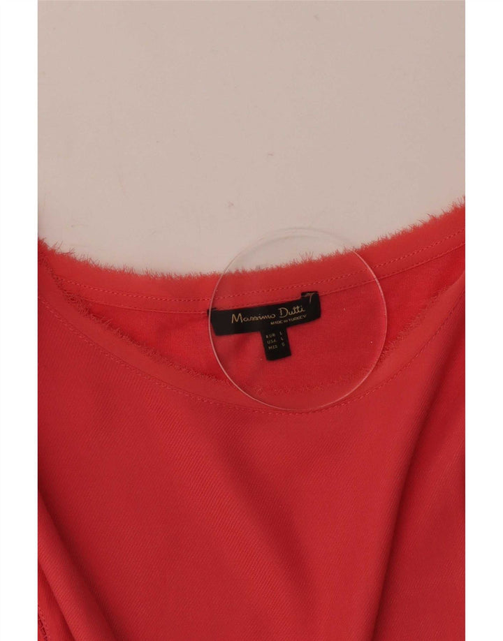 Massimo Dutti Camicetta da donna Top UK 14 Large Pink