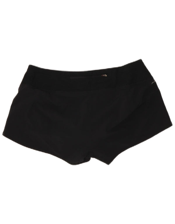 Pantaloncini sportivi Nike da donna Dri Fit UK 14 medio nero poliestere