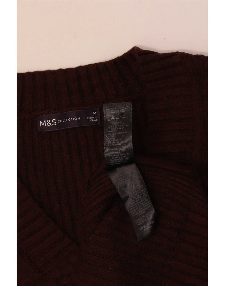 Canotta da uomo Marks & Spencer in poliestere marrone medio