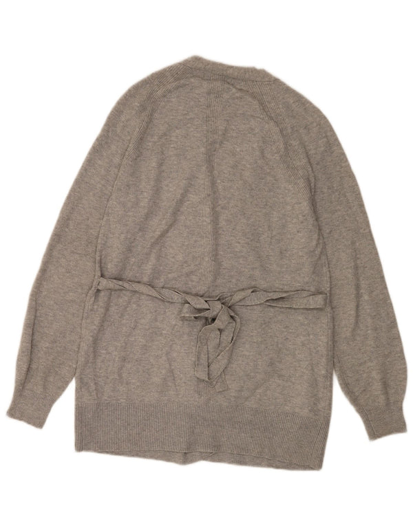 Maglione cardigan oversize lungo da donna Marks & Spencer UK 6 XS Grigio