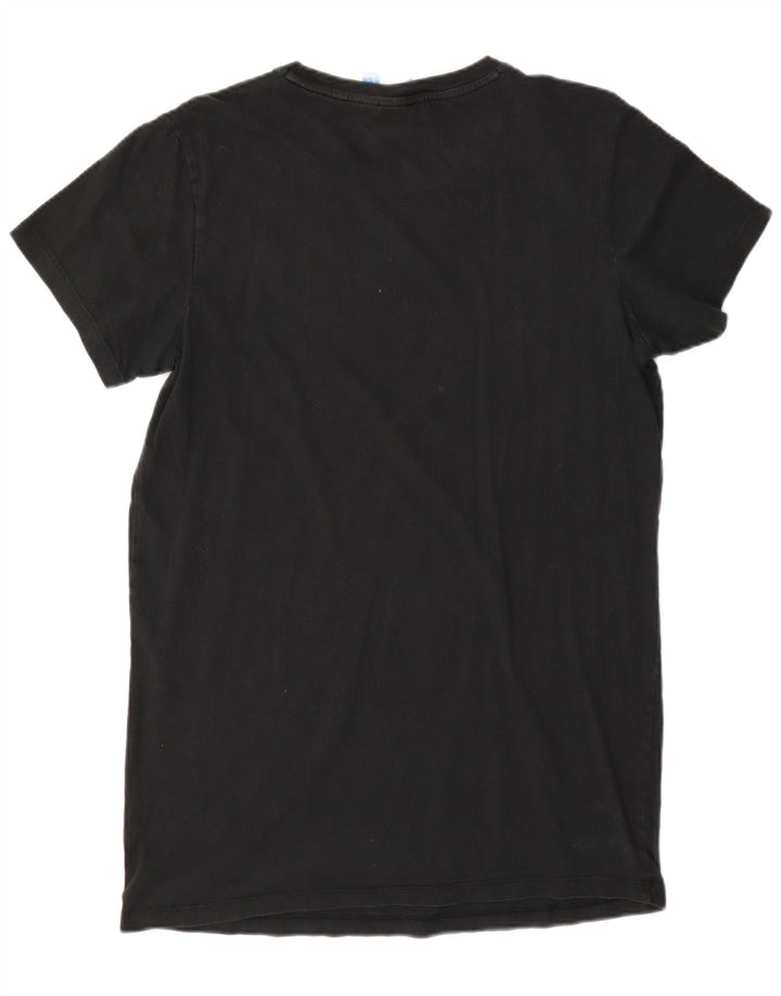 T-shirt grafica oversize da donna Adidas UK 10 piccola nera