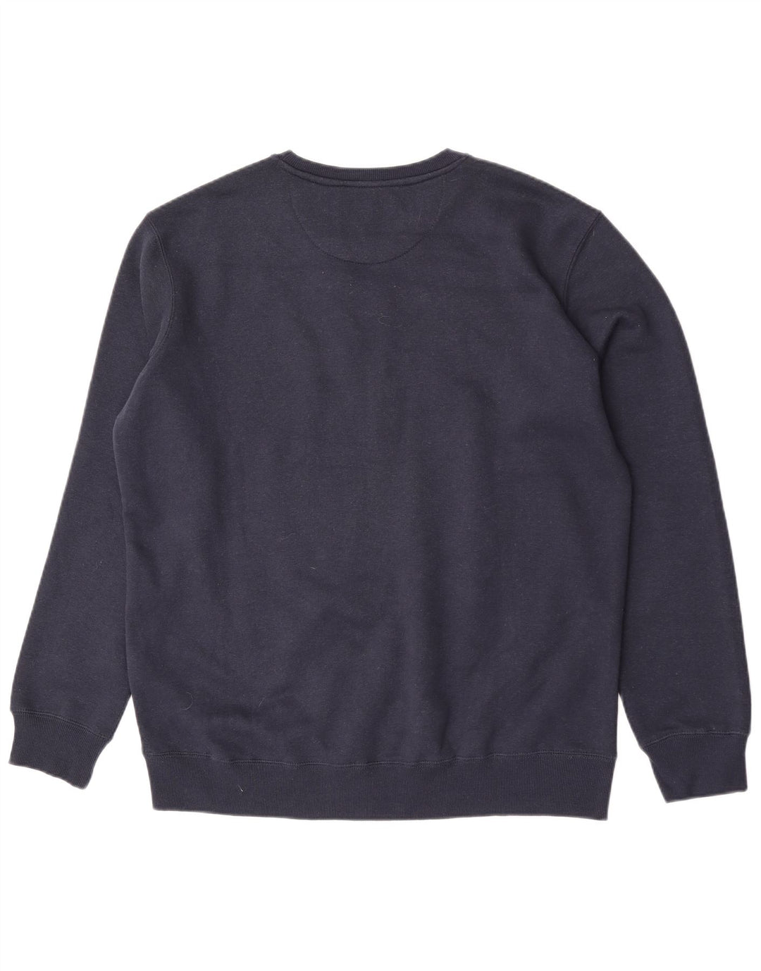 Felpa grafica da uomo Lambretta Jumper XL in cotone blu navy