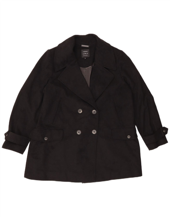 Cappotto da marinaio oversize da donna John Lewis UK 18 XL lana nera
